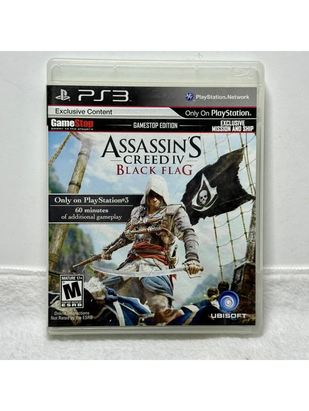 Assassin's Creed IV Black Flag GameStop Edition PS3 Complete CIB